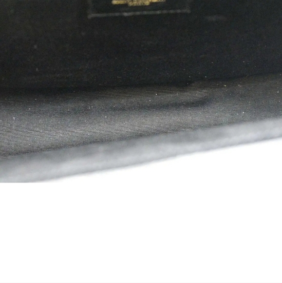 YVES SAINT LAURENT Large Envelope Leather Chain Shoulder Bag Black - Picture 12 of 15